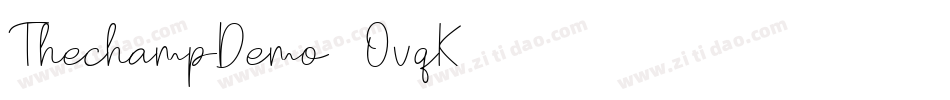 ThechampDemo-2OvqK字体转换