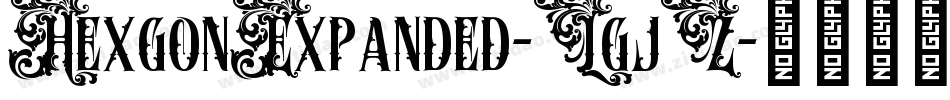 HexgonExpanded-LgjZ字体转换