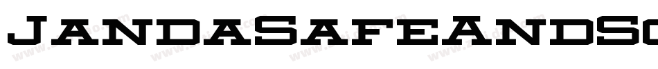 JandaSafeAndSound-4Y59字体转换