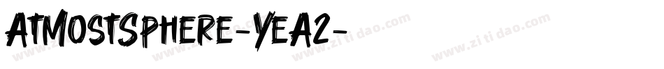 AtMostSphere-YeA2字体转换
