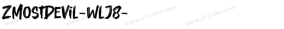 ZMostDevil-wlJ8字体转换