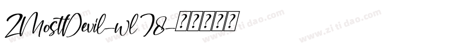 ZMostDevil-wlJ8字体转换