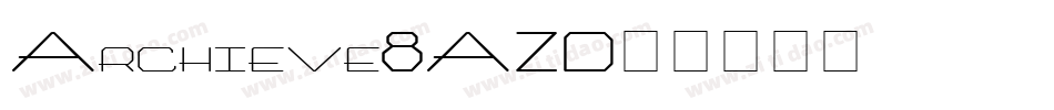 Archieve-8AZD字体转换
