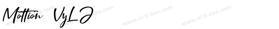 Mottion-ZVyLJ字体转换