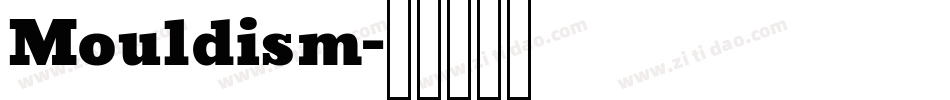 Mouldism字体转换