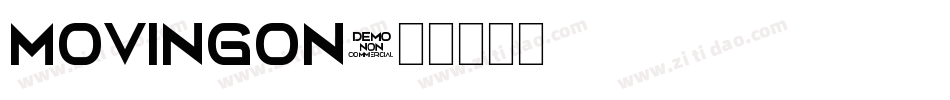 MovingOn字体转换