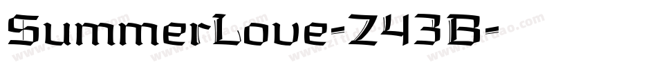 SummerLove-Z43B字体转换