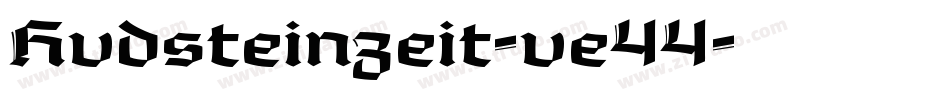 Hvdsteinzeit-ve44字体转换