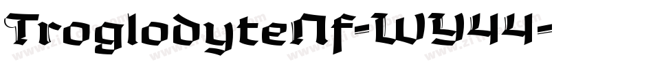 TroglodyteNf-WY44字体转换