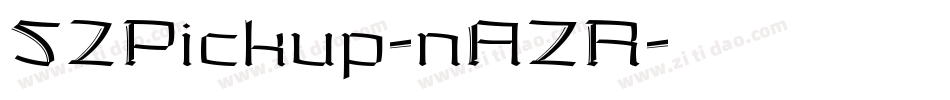 52Pickup-nAZR字体转换