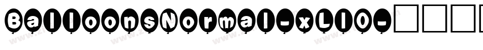 BalloonsNormal-xLl0字体转换