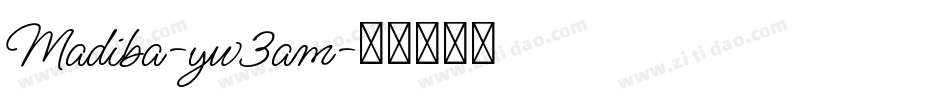 Madiba-yw3am字体转换