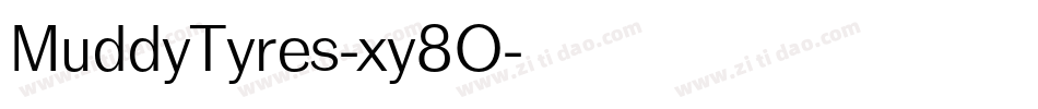 MuddyTyres-xy8O字体转换