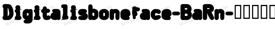Digitalisboneface-BaRn字体转换