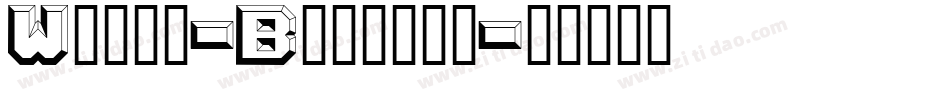 White-Buttell字体转换
