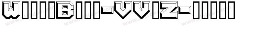 WhiteBold-VVwZ字体转换