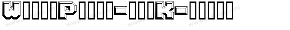 WhitePinky-xrxK字体转换