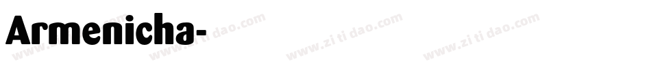 Armenicha字体转换