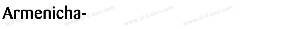Armenicha字体转换