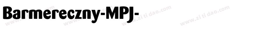 Barmereczny-MPJ字体转换