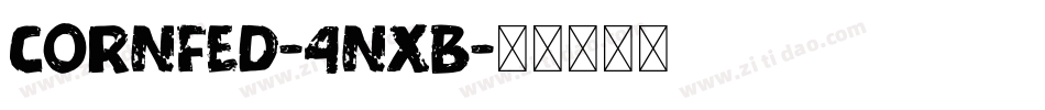 Cornfed-4nXB字体转换