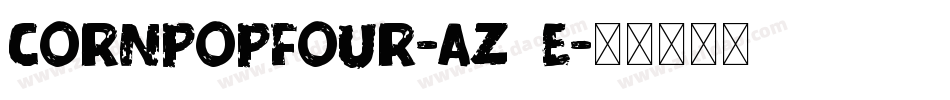 CornPopFour-aZ5E字体转换