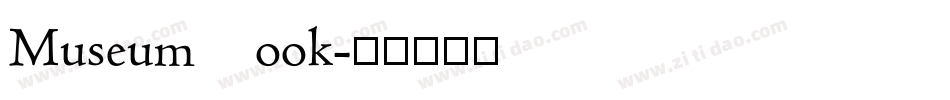MuseumBook字体转换