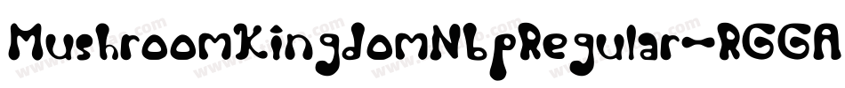 MushroomKingdomNbpRegular-RGGA字体转换