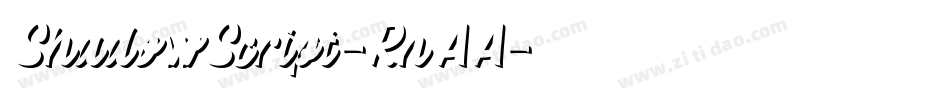 ShadowScript-RnAA字体转换
