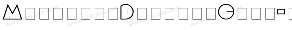 MackinawDisplayCaps字体转换