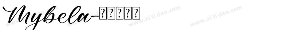 Mybela字体转换