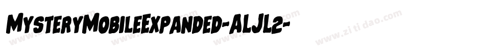 MysteryMobileExpanded-ALJL2字体转换