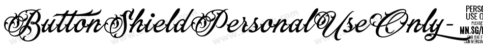 ButtonShieldPersonalUseOnly-22ww字体转换