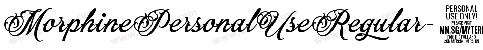 MorphinePersonalUseRegular-8ManZ字体转换 MorphinePersonalUseRegular-8ManZ字体转换