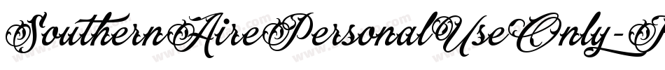 SouthernAirePersonalUseOnly-Ky9A字体转换