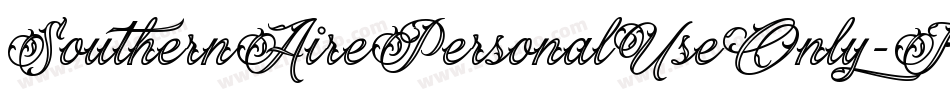 SouthernAirePersonalUseOnly-Ky9A字体转换