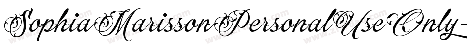 SophiaMarissonPersonalUseOnly-mLZEV字体转换 SophiaMarissonPersonalUseOnly-mLZEV字体转换