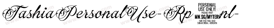 TashiaPersonalUse-Rp0nl字体转换 TashiaPersonalUse-Rp0nl字体转换