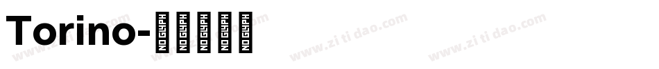 Torino字体转换