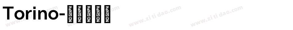 Torino字体转换