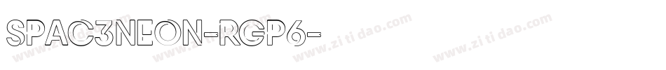 Spac3Neon-Rgp6字体转换