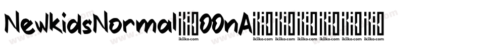 NewkidsNormal-OOnA字体转换