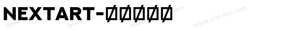 NEXTART字体转换