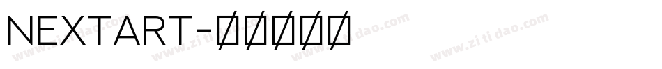 NEXTART字体转换