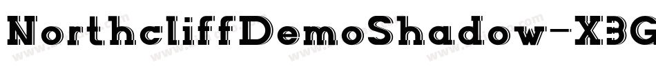 NorthcliffDemoShadow-X3Ge9字体转换