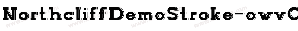 NorthcliffDemoStroke-owvOd字体转换