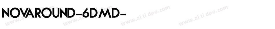 NovaRound-6dMD字体转换