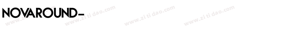NovaRound字体转换