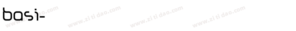 basi字体转换