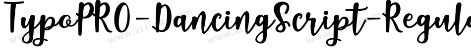 TypoPRO-DancingScript-Regular字体转换